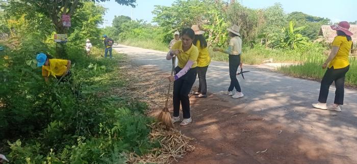 โครงการจิตอาสาทำความดีด้วยหัวใจ”กิจกรรมทำความสะอาด” 2567 